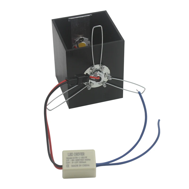 3 Вт алюминиевый светодиодный настенный бра для дома спальни прикроватные