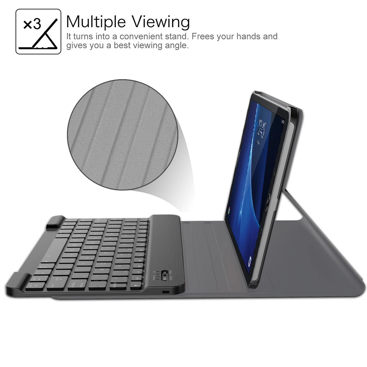 Чехол для клавиатуры Samsung Galaxy Tab A 10 1 '񟭐 T580 T585 съемный планшет США Bluetooth