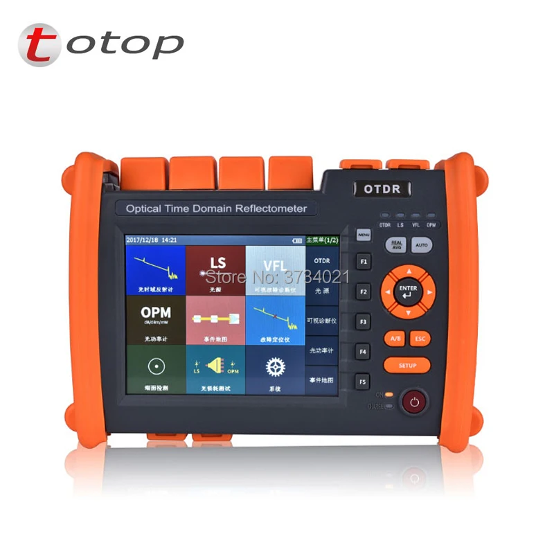 Одномодовый NK5600 OTDR 1310 1550nm 32/30dB с VFL OPM светильник источник Оптический измеритель