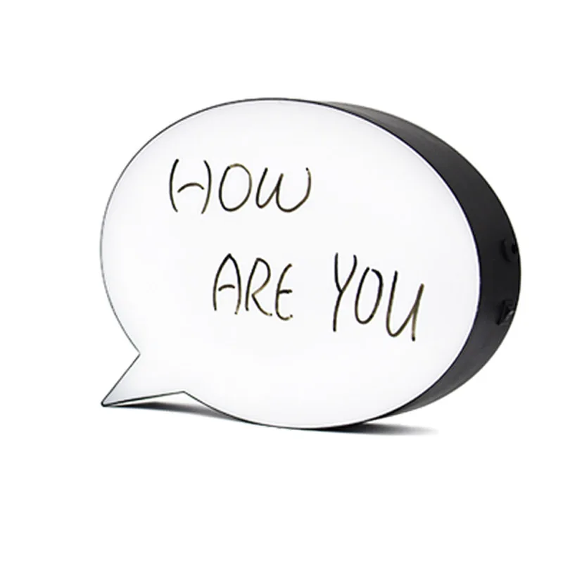 Светодиодная комбинированная световая коробка ночная лампа DIY ручная работа Q456