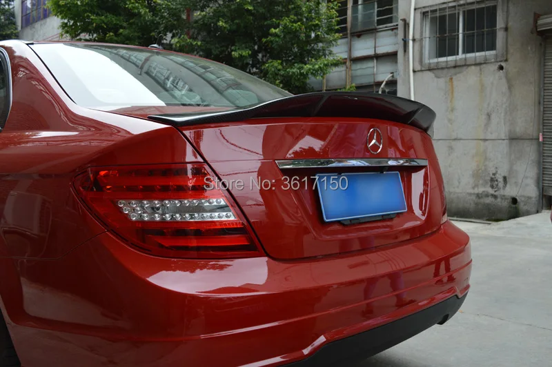 

Спойлер для багажника из углеродного волокна подходит для BENZ C класса W204, заднее крыло R Style 2007-2013