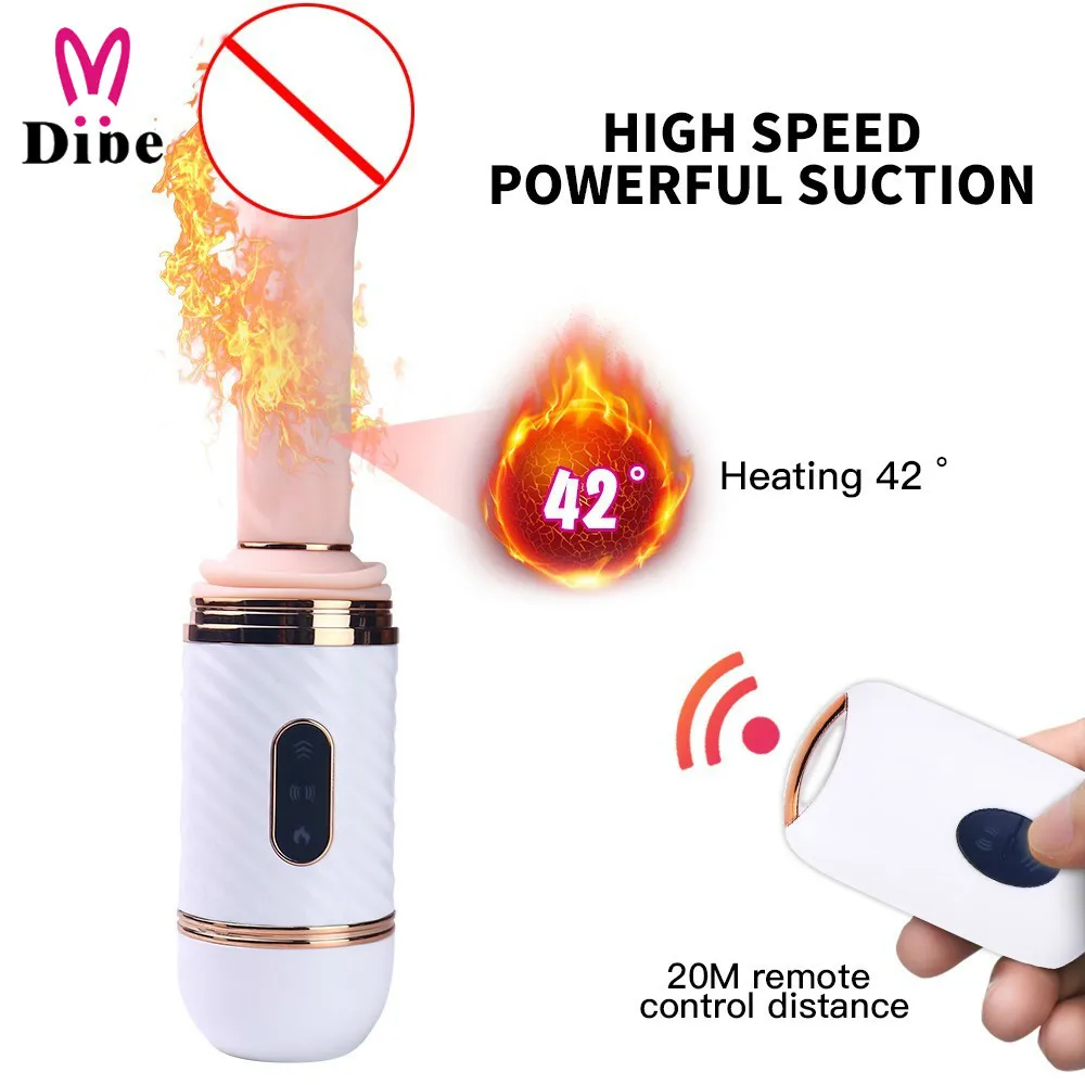 7-скоростные телескопические фаллоимитаторы секс-игрушки для женщин присоска