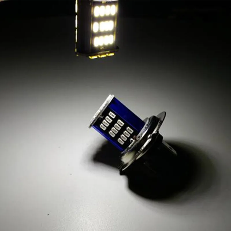 2 шт. H4 H7 H11 Светодиодный супер яркий фонарь 57 3014SMD Автомобильные противотуманные