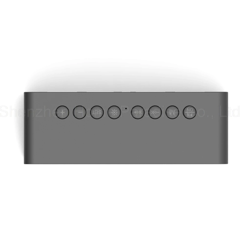 Смарт-Будильник беспроводной Bluetooth динамик цифровой будильник Led макияж зеркало