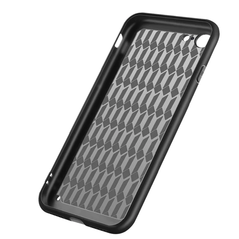 Чехол KKREFF для iPhone 7 Plus TPU + PC бриллиантовая оплетка чехол телефона X XR XS Max 5 5SE 6 8