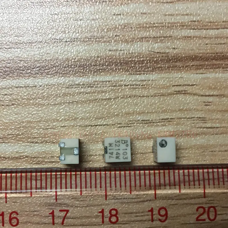 Триммерный потенциометр 10K OHM 0 25 Вт (1/4 Вт) триммер SMD с 5 поворотами резисторы 3214 ADJ