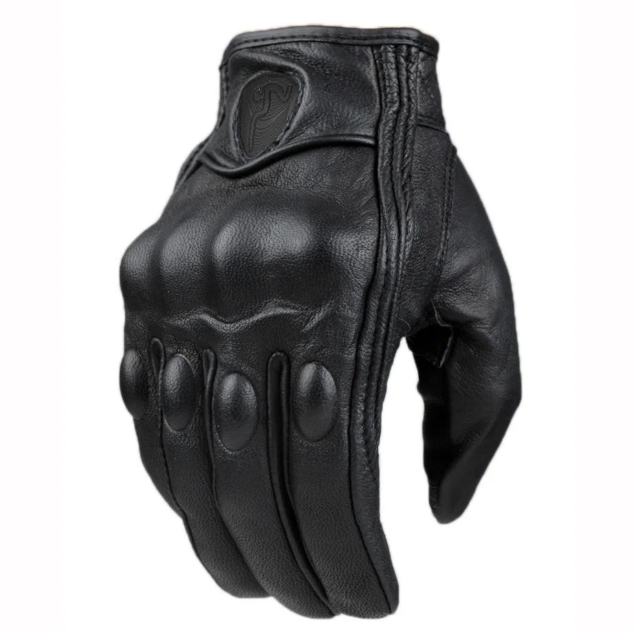 

New Men's Outdoor Sports Gloves Can Touch Screen Sheepskin Motorcycle Gloves Winter Knight Gloves Locomotive Riding Gloves W016