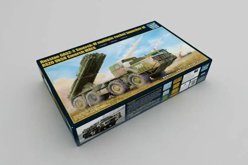 Trumpeter 1/35 01020 русский 9A52 2 Smerch M многофункциональная пусковая установка|Наборы для