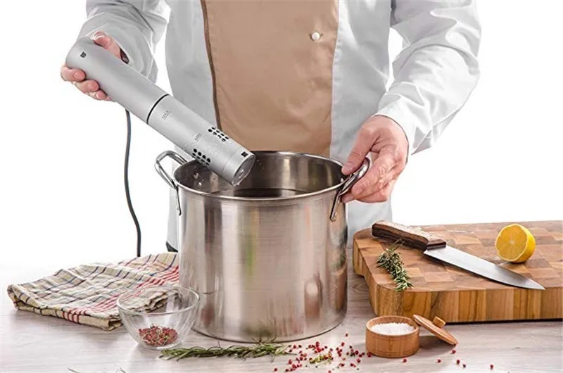 Sous Vide погружной плита 1200 Вт с цифровой светодиодный сенсорный экран для
