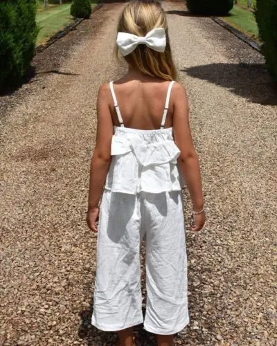 Комплект из 3 предметов для малышей маленьких девочек одежда ремень футболки +