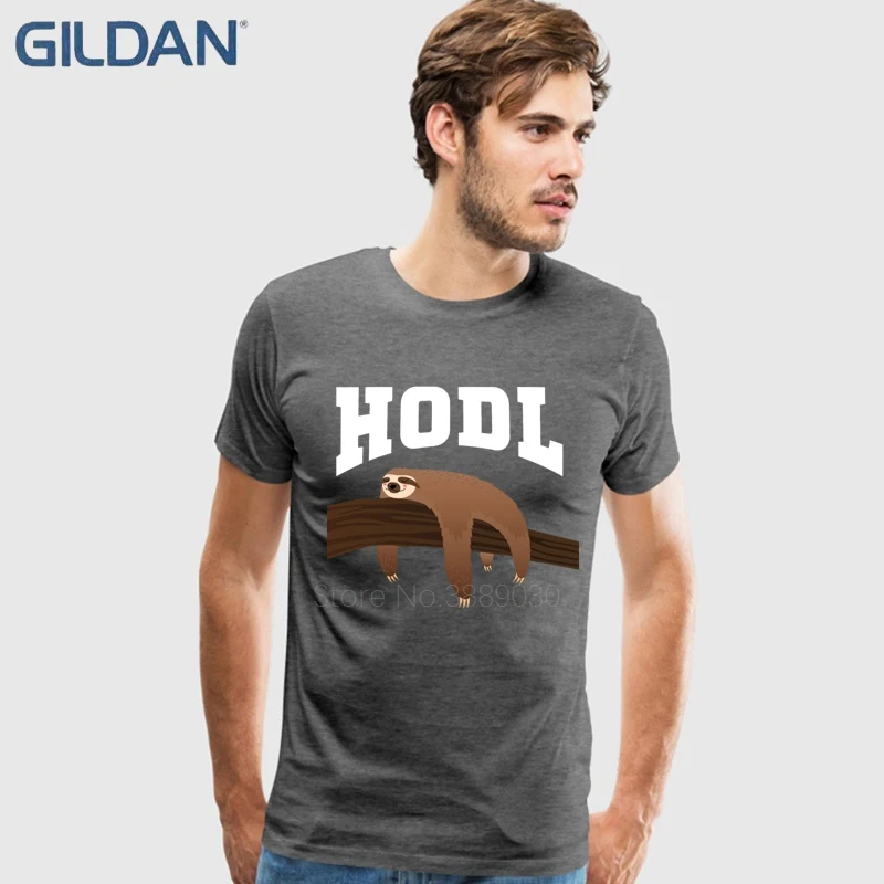 Hodl Черный футболки Чистый Обычный хоп свободные размеры круглый вырез горловины
