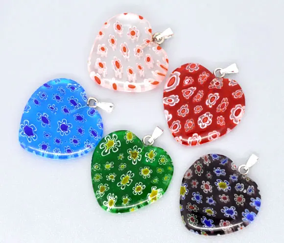 DoreenBeads 10 смешанных стеклянных лампочек milleфиори (B08434) yiwu|jewelry resize|jewelry playboyjewelry cake |