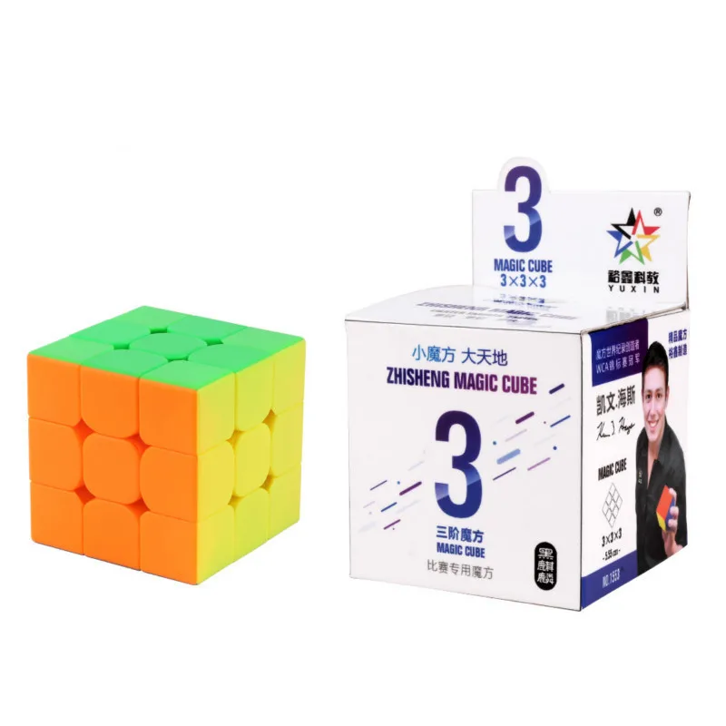 ZHI SHENG 3x3x3 волшебный скоростной кубик без наклеек Профессиональный пазл 3x3