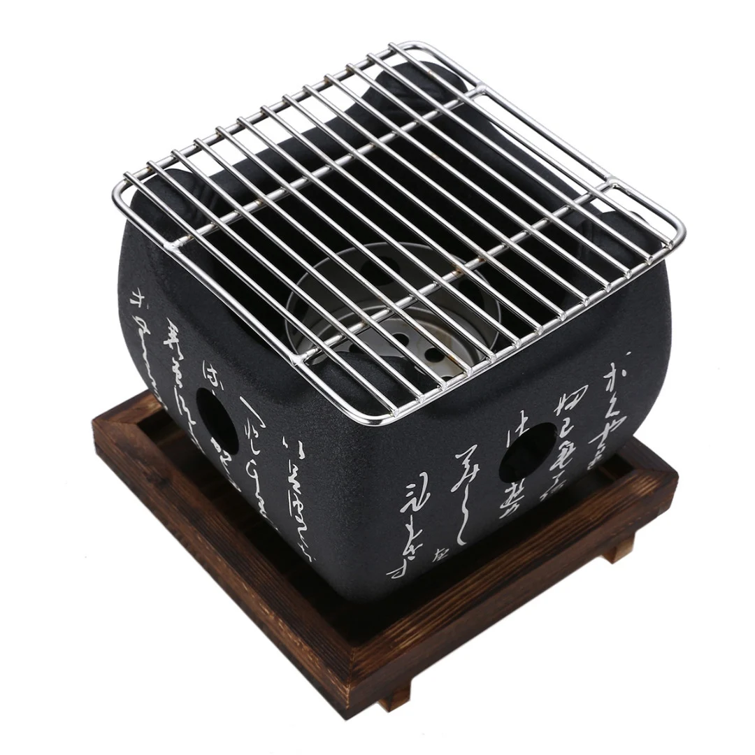 Japanese Style Bbq Grill Food Carbon Furnace Barbecue Stove Cooking Oven Alcoholic Portable Tools | Спорт и развлечения