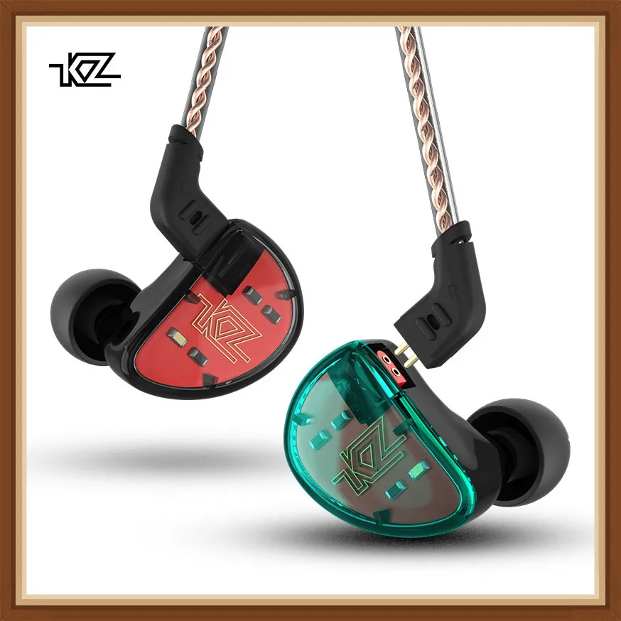 

KZ AS10 Headphones 5 Balanced Armature Driver In Ear Earphone HIFI Bass Monitor Earphone Earbuds With 2pin Cable KZ ZS10 KZ BA10