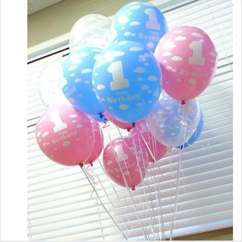 

Authentic Korea imported NEO balloons1 one full year of life wholesale baby decoration100 days happy birthday decoration baloon