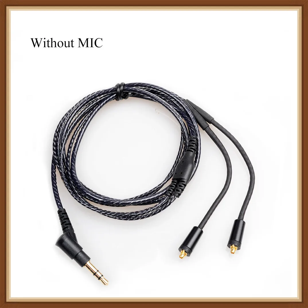 Okcsc Сменный кабель для наушников Mmcx Jack шнур 3. 5 мм разъем Sony XBA Z5 Shure Se215/315/535/846/Ue900