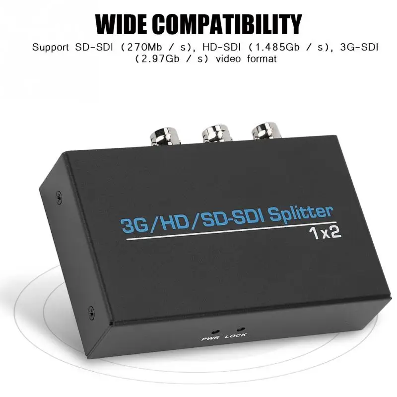 1 в 2 разветвитель видео SD SDI HD 3G 110 240 В|Коннекторы и разъёмы| |