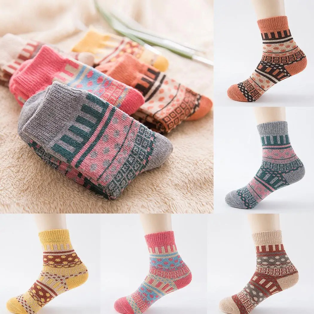 Женские повседневные эластичные удобные весенние осенние зимние носки с