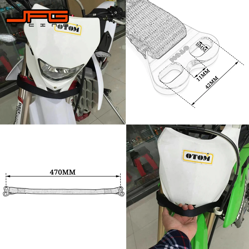 Мотоцикл аварийно спасательных ремень тянуть для YAMAHA HONDA KAWASAKI SUZUKI KTM SX EXC XCW 125 250 350