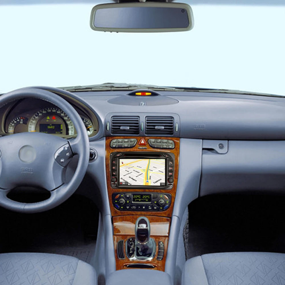 Автомагнитола 7 дюймов Android 8 1 спутниковый навигатор DAB + радио RDS BT DVD USB SD DVR OBD для