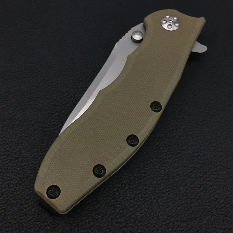 Высокое качество ZT0562 нож 8Cr13Mov лезвие G10 ручка складной Открытый Походный