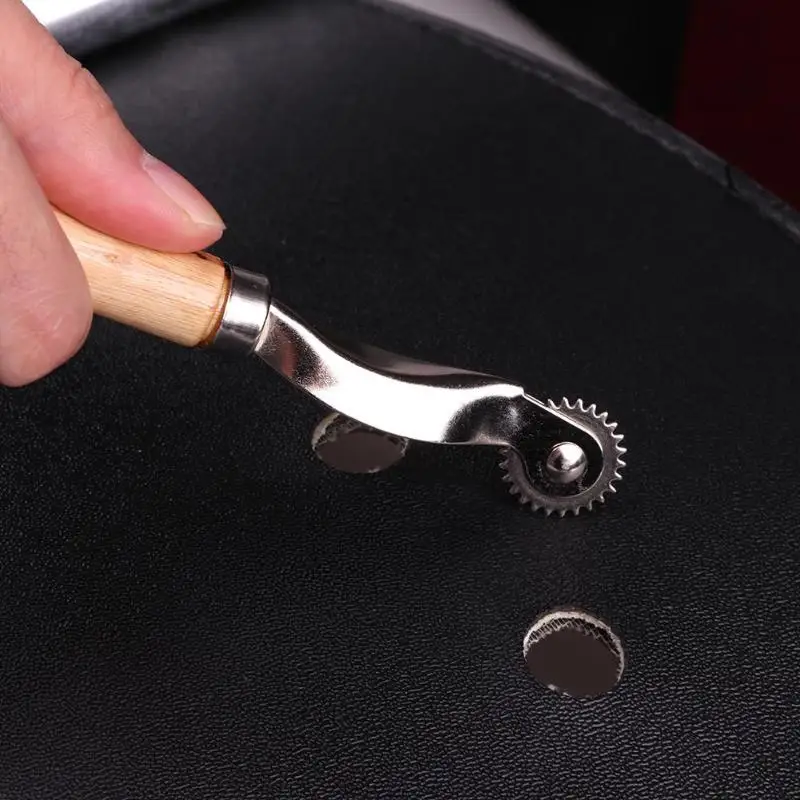 1/2 шт. DIY стежка недорогая одежда из Китая высокое качество Spacer Overstitch колеса шило