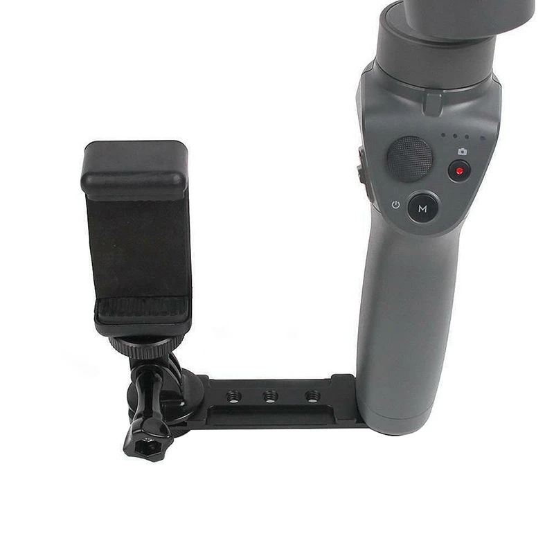 Кронштейн черная камера с Горячий башмак для Zhiyun Smooth Q4/3/Osmo Mobile 1 2 Up | Электроника