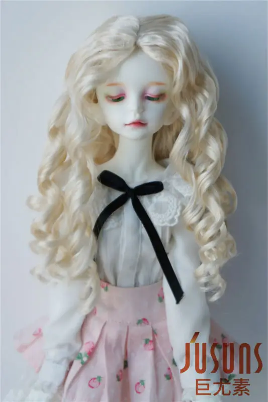 JD285 1/8 16 1/4 Мода длинная волна Нобелевская принцесса BJD парик Размер 5 6 дюймов 7 и 8