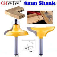 2pc 8mm shank entry door for long tenons router bit woodworking cutter woodworking bits tenon cutter for woodworking tools
