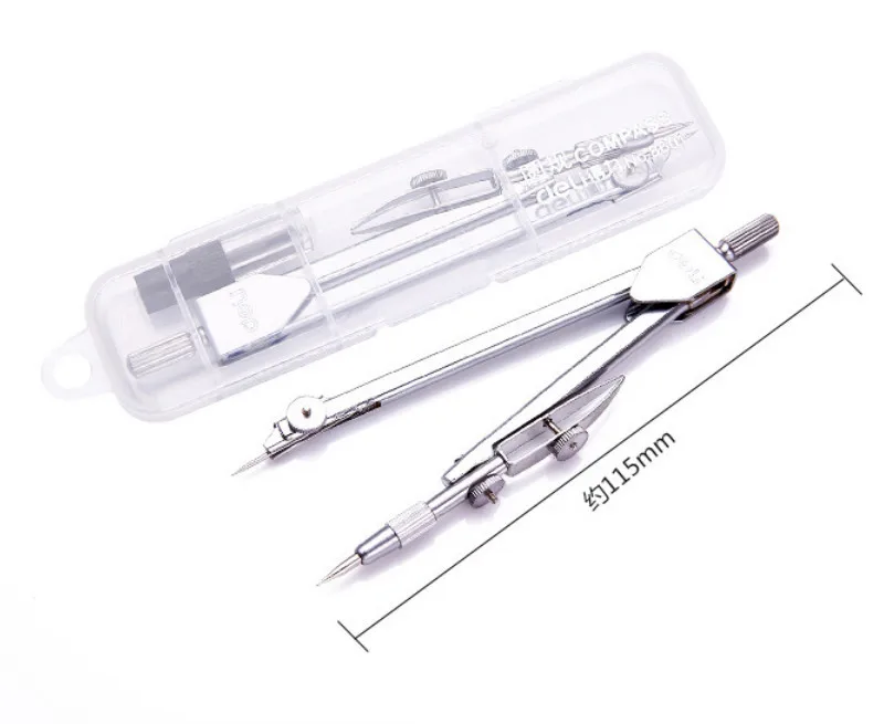 Циркуль из нержавеющей стали математические геометрические инструменты для