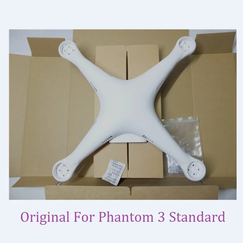 100% оригинал DJI Phantom 3 Standard S оболочка Верхняя Нижняя часть корпуса шасси Запасные