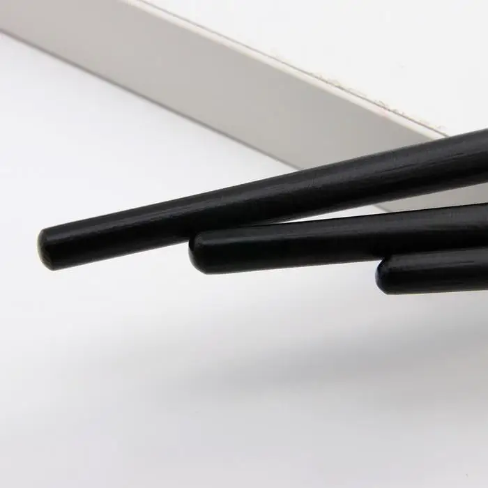 2018 набор кистей для макияжа Профессиональный Тени век Фонд Кисти 6 шт Черный