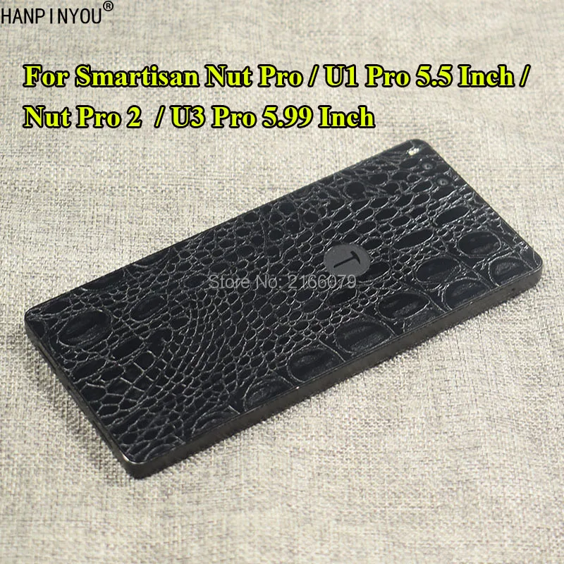 Для Smartisan Nut Pro 1/U1 U3 Pro/Nut 2 Крокодил/змеиная кожа узор полное заднее покрытие