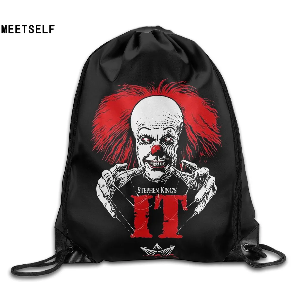 SAMCUSTOM Джокера в Clown3D принт плечи тканевый рюкзак обувь для мужчин и женщин Порты
