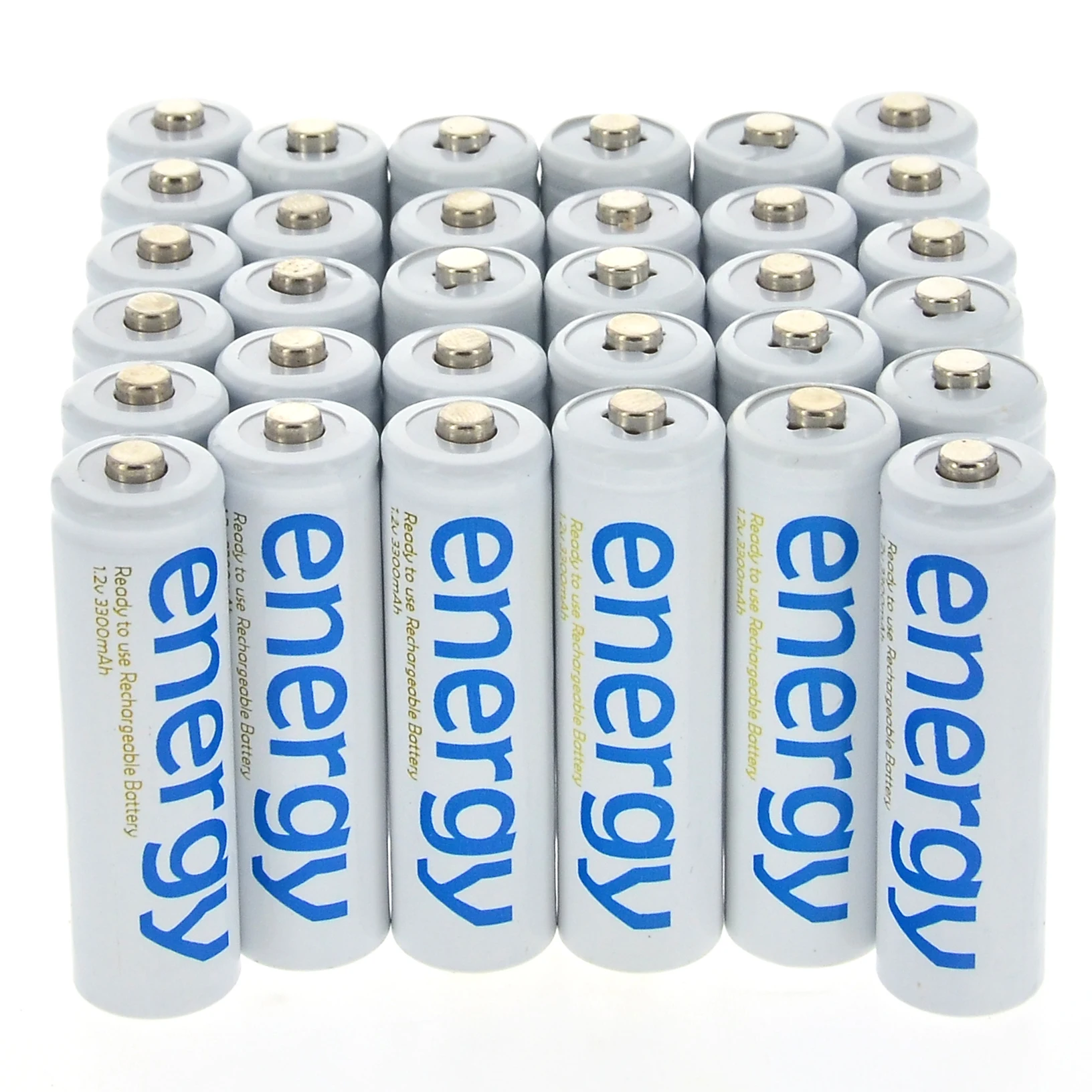 Новый бренд AA 3300mAh AAA 2000mAh 1 2 V Ni-MH аккумуляторная батарея белая ячейка для RC MP3 |
