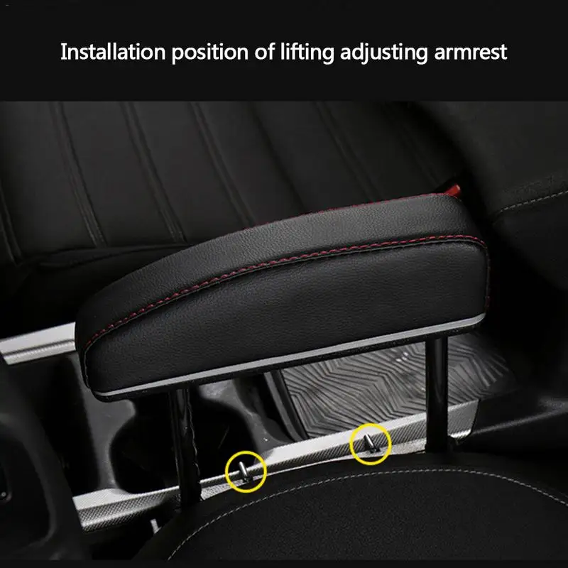 Опора под локоть для автомобильного подлокотника повторяет увеличение и