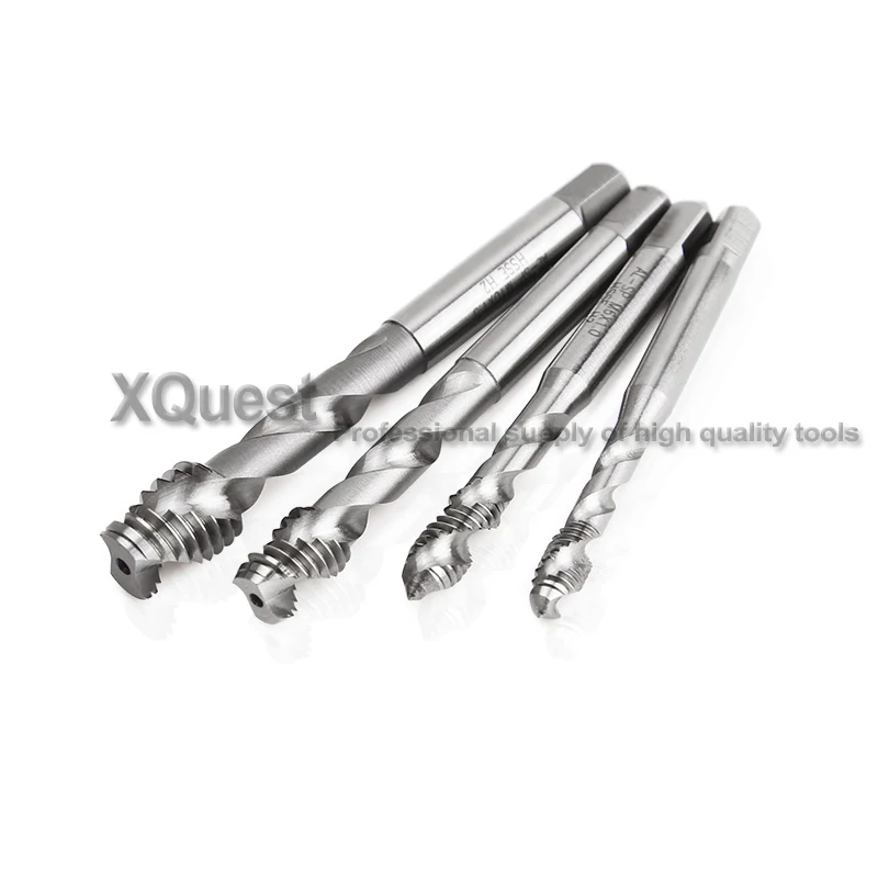 XQuest HSSE спиральная фотовспышка M3 M4 M5 M6 правосторонний режущий кран M8 M10 M12 для
