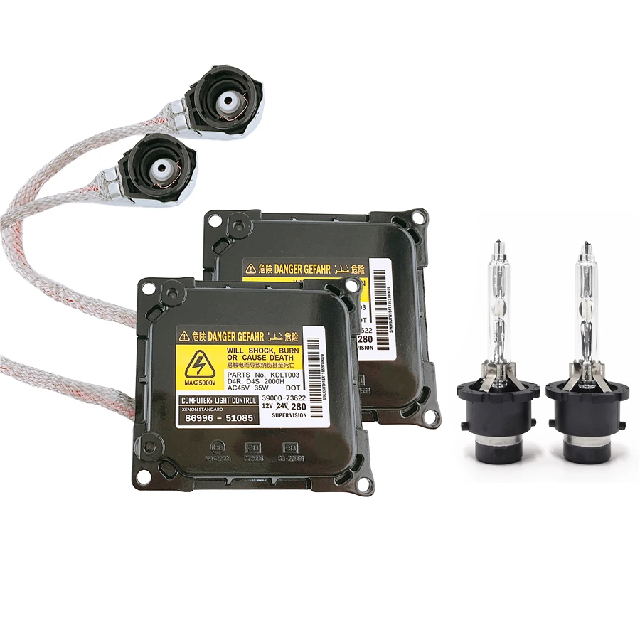 Оригинальная ксеноновая лампа 35 Вт xenon D4S D2S 3000K 4300K 5000K 6000K 8000K d2r d4r d2s d4s комплект