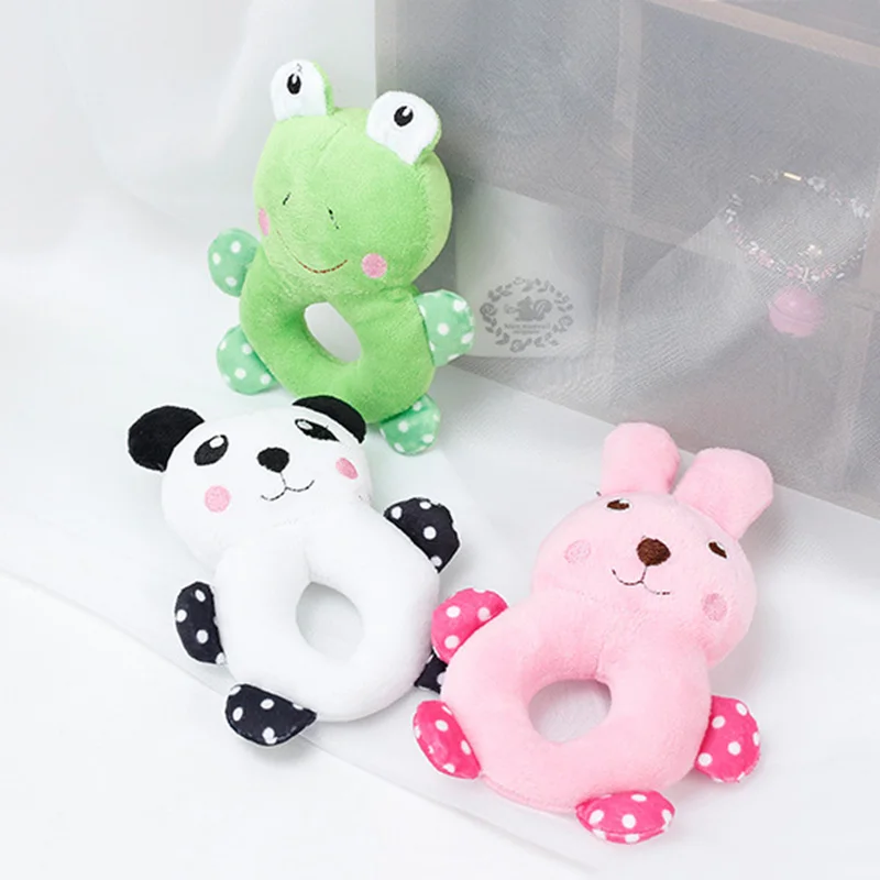 

Cartoon Panda Frog Rabbit Dog Toys Soft Plush Pet Chew Toy For Small Dog Teddy Chihuahua Puppy Cat Interactive Toys