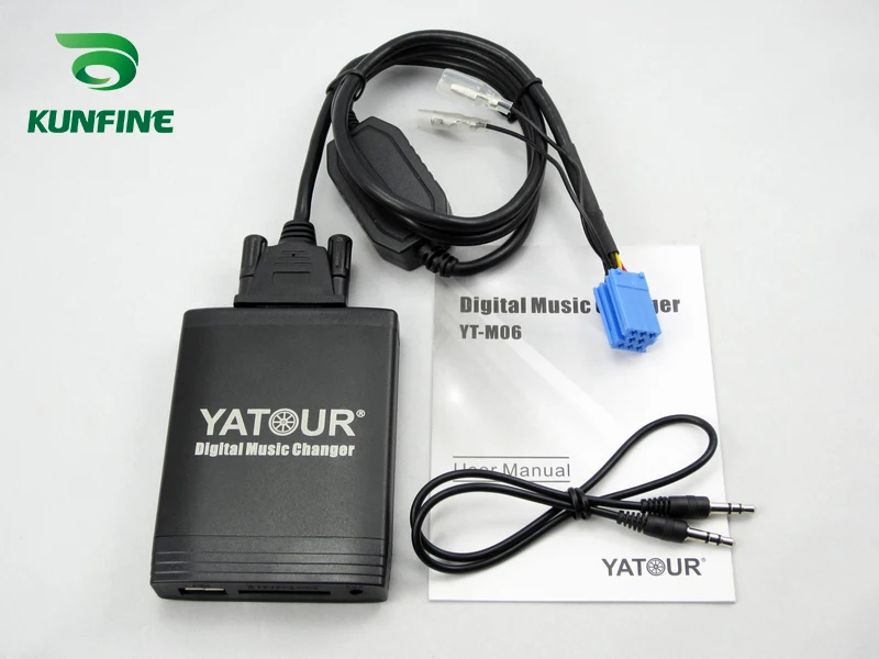 Автомобильный цифровой музыкальный Переходник USB SD Aux MP3 интерфейс Автомобильное