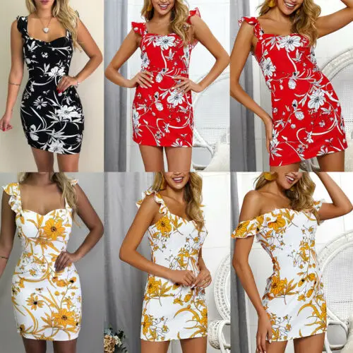 2019 Модный женский богемный облегающий без рукавов с открытой спиной|Женские