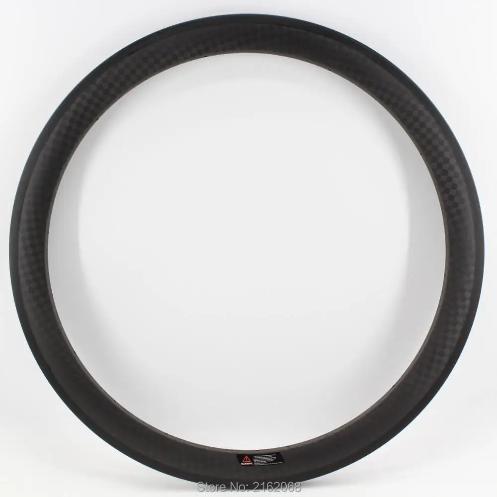 1Pcs Newest 700C 50mm tubular rim lightest Road bicycle matt finish 12K full carbon fibre bike wheels rims Free shipping | Спорт и