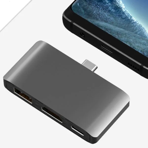 USB C Dock Hub to HDMI 4K Dex Mode Card Reader для Samsung Galaxy S8/S9 Новый Macbook Pro с PD 3 0 Thunderbolt| |