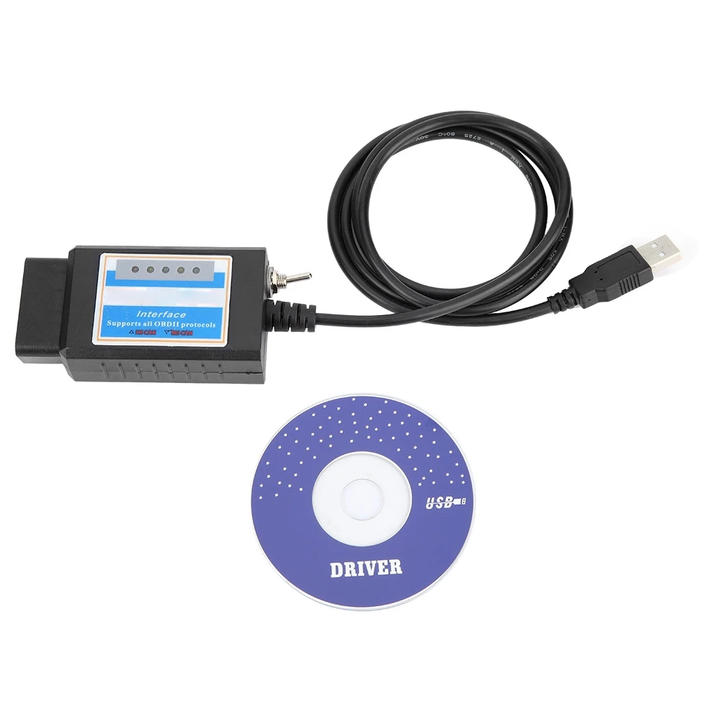 Считыватель кодов инструменты 12 В OBD2 автомобильный диагностический интерфейс