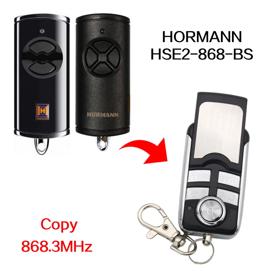 Пульт дистанционного управления HORMANN HSE4 HS5 868 BS универсальный пульт для гаражных