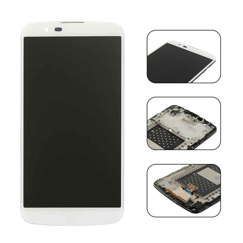 Alesserr For LG K10 2016 LCD K420N K430DS K430DSF K430DSY Display And Touch Screen With Frame +Tools Replacement | Мобильные