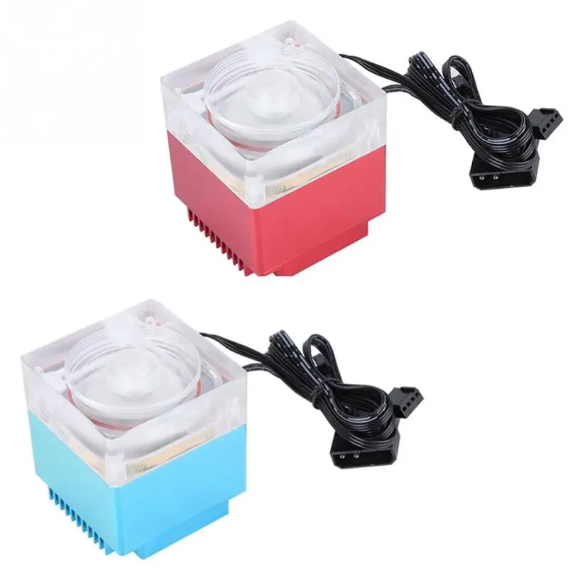Супер Тихий RGB с водяным охлаждением радиатор насос для ПК компьютера водяного