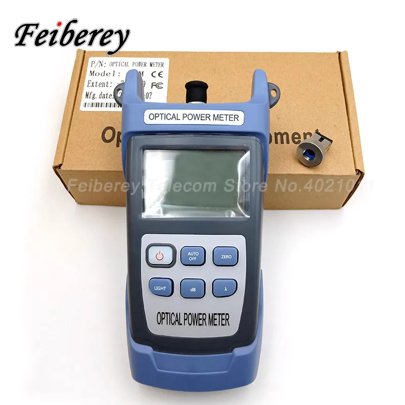 

-70 10 -50 26 dBm Fiber Optic Power Meter Fiber Optical Power Meter FTTH Optical Cable Testing Tool OPM Optical Power Meter
