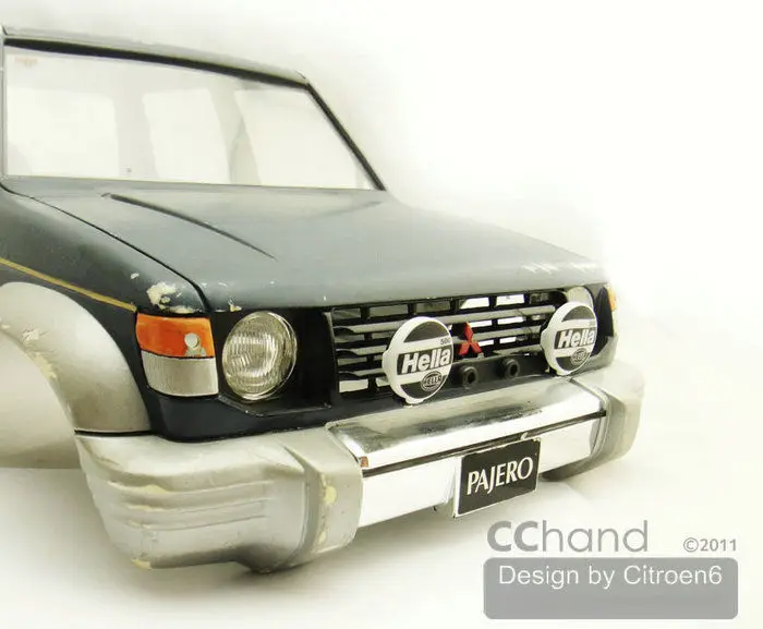CCHAND HELLA напечатанный Чехол для 1/10 Scale RC Rock Crawler светодиодный светильник в